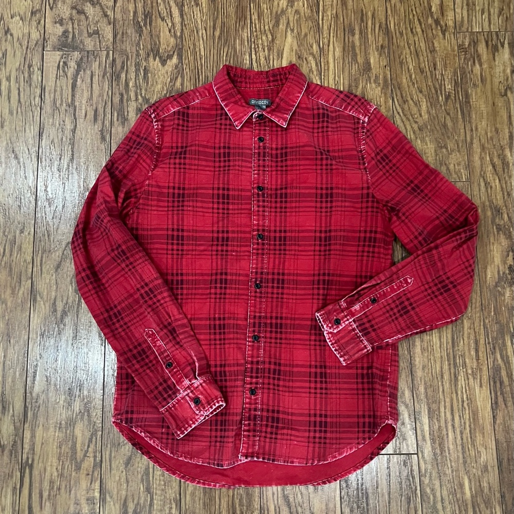 Mens red flannel